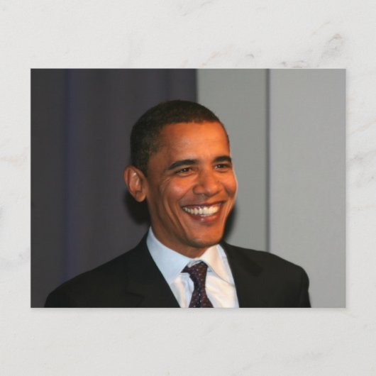 Barack Obama Briefkaart (Voorkant)