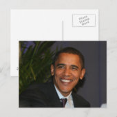 Barack Obama Briefkaart (Voorkant / Achterkant)