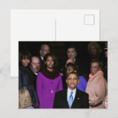 Barack Obama Briefkaart (Voorkant / Achterkant)