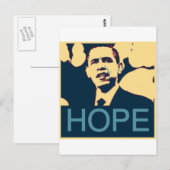 Barack Obama Briefkaart (Voorkant / Achterkant)