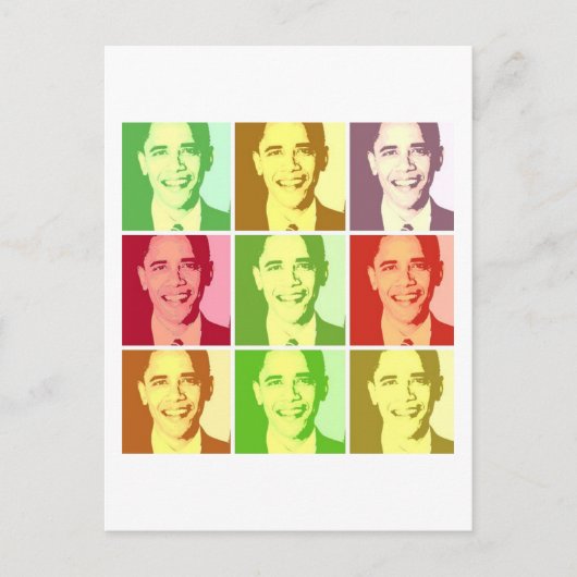 Barack Obama Briefkaart (Voorkant)