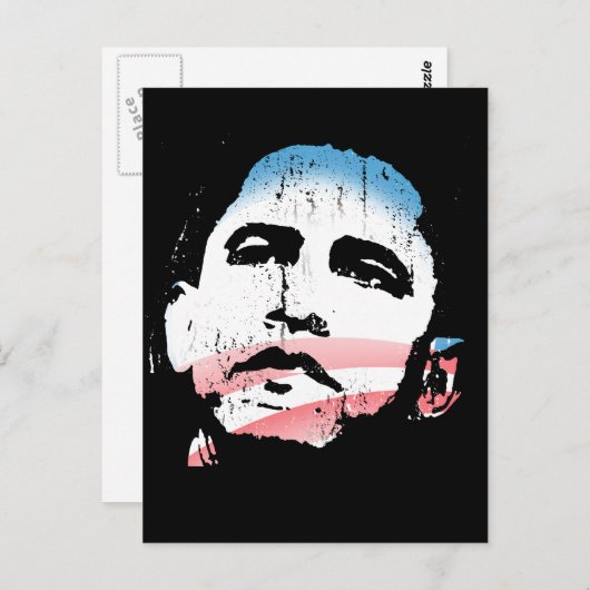 Barack Obama Briefkaarten (Voorkant / Achterkant)