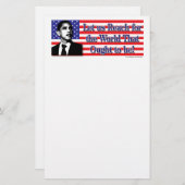 Barack Obama Briefpapier (Voorkant / Achterkant)