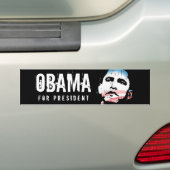 Barack Obama Bumpersticker (Op auto)