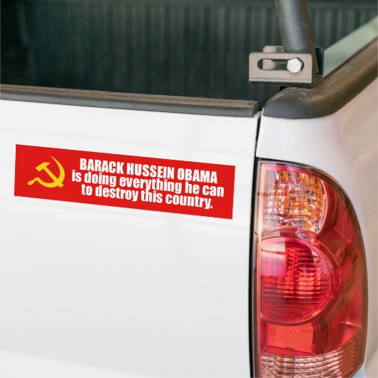 Barack Obama Bumpersticker (Op Truck)