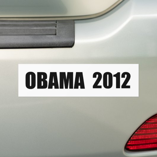 BARACK OBAMA BUMPERSTICKER (Op auto)