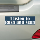 Barack Obama Bumpersticker (Op auto)