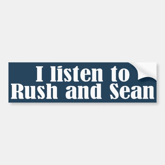 Barack Obama Bumpersticker (Voorkant)