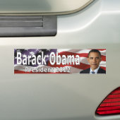 Barack Obama Bumpersticker (Op auto)