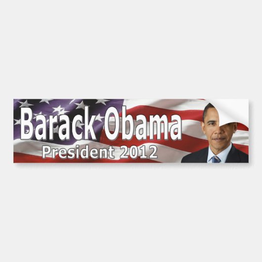 Barack Obama Bumpersticker (Voorkant)