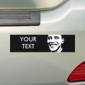 Barack Obama Bumpersticker (Op auto)