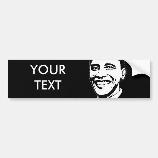 Barack Obama Bumpersticker (Voorkant)