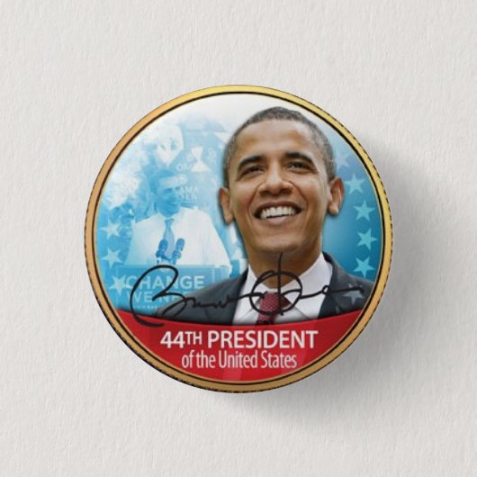 Barack Obama Button (Voorkant)