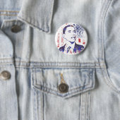 Barack Obama Buttonnen Ronde Button 5,7 Cm (In situ)