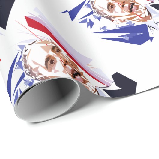 Barack Obama Cadeaupapier (Rol Hoek)