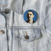 Barack Obama Campaign Button (In situ)