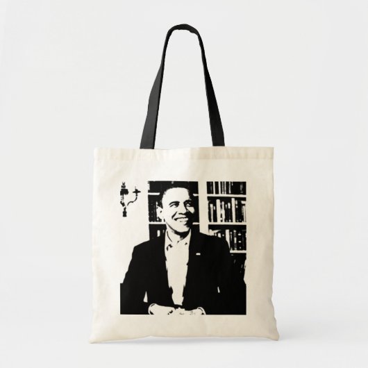 BARACK OBAMA-CANVAS TAS (Voorkant)