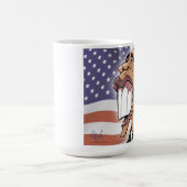 Barack Obama Cartoon Mok Vlag (Center)