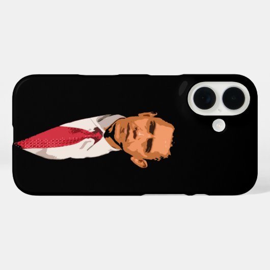 Barack Obama Case-Mate iPhone Case (Achterkant (horizontaal))