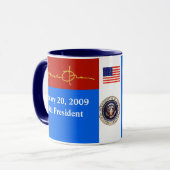 Barack Obama Celebration Mok (Voorkant links)