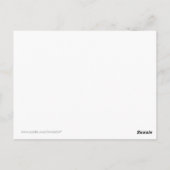 Barack Obama Change Briefkaart (Achterkant)