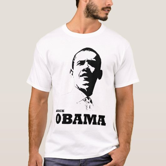Barack Obama change can be - Classic White T-shirt (Voorkant)