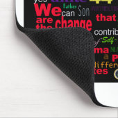 Barack Obama Change quote Muismat (Hoek)