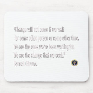 Barack Obama Change quote Muismat