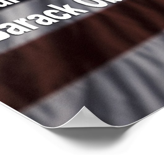 Barack Obama Change quote Poster (Hoek)