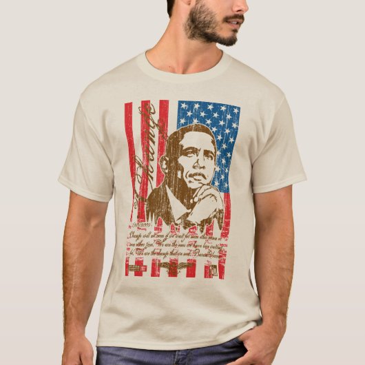 Barack Obama - Change () T-shirt (Voorkant)