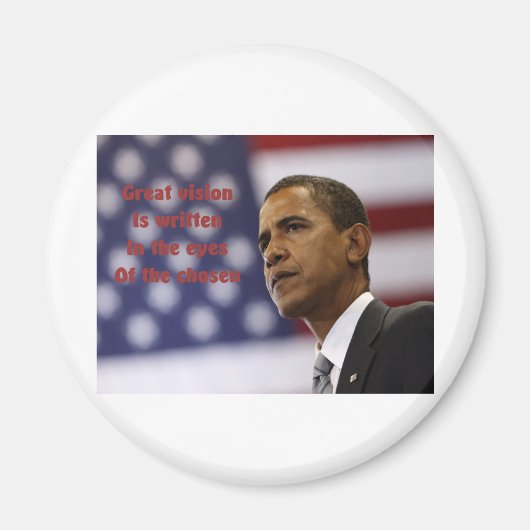 Barack Obama Chosen Magneet (Voorkant)