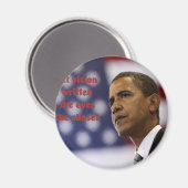 Barack Obama Chosen Magneet (Voorkant / Achterkant)