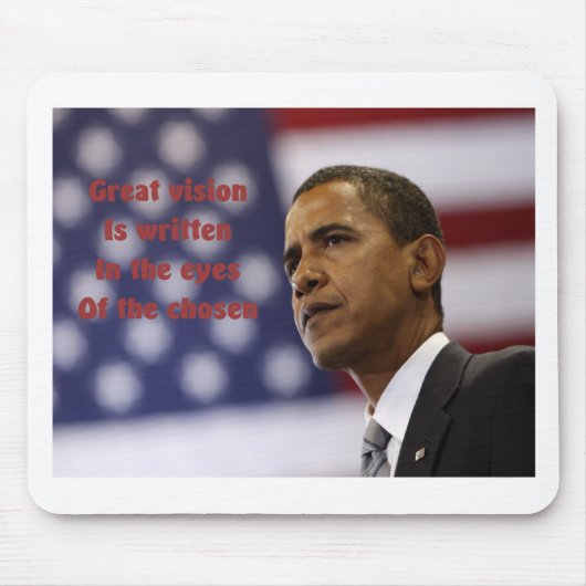 Barack Obama Chosen Muismat (Voorkant)