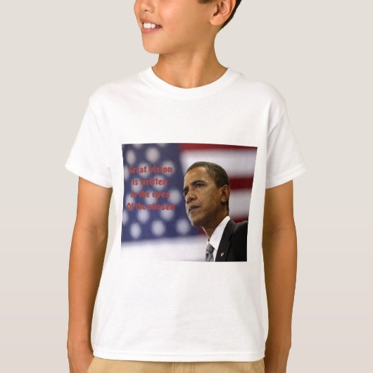 Barack Obama Chosen T-shirt (Voorkant)