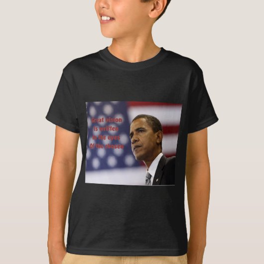 Barack Obama Chosen T-shirt (Voorkant)