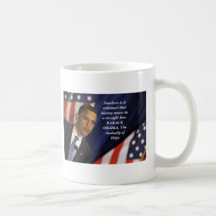 Barack Obama Citaat over geschiedenis Koffiemok