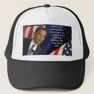 Barack Obama Citaat over geschiedenis Trucker Pet