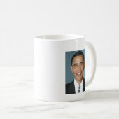 Barack Obama Coffee Mok (Voorkant rechts)