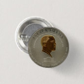 Barack Obama Coin Button (Voorkant /achterkant)