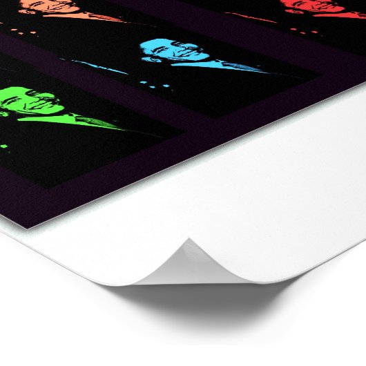 Barack Obama Collage Poster (Hoek)