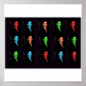 Barack Obama Collage Poster (Voorkant)