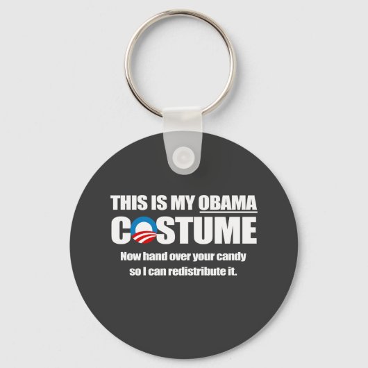 Barack Obama Costume Sleutelhanger (Voorkant)