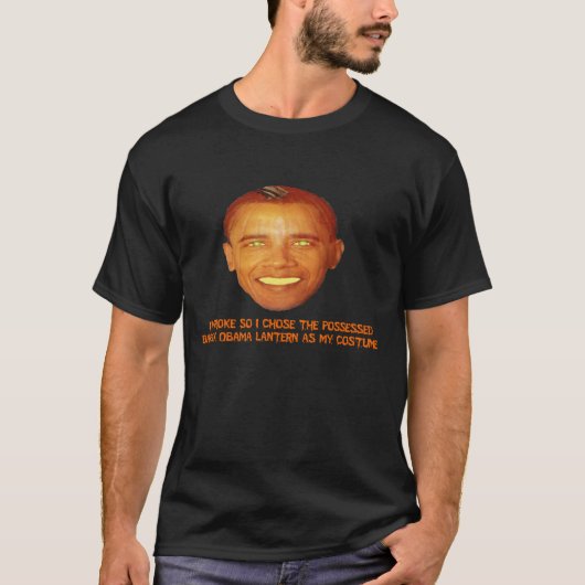 Barack Obama Costume T-Shirt (Voorkant)