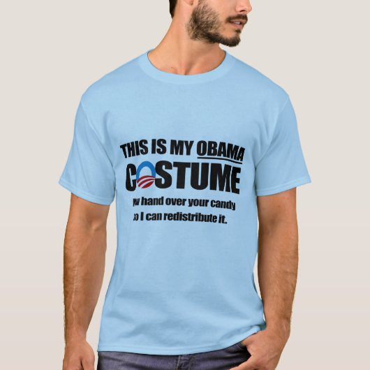 Barack Obama Costume T-shirt (Voorkant)