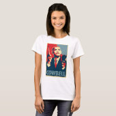 Barack Obama - Cowbell: OHP Dames Top (Voorkant volledig)