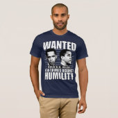 Barack Obama - CRIMES TEGEN MENSELIJKHEID T-shirt (Voorkant volledig)