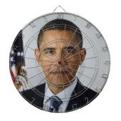 Barack Obama Dartboard Dartbord (Voorkant)