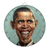 Barack Obama Dartboard Dartbord (Voorkant)