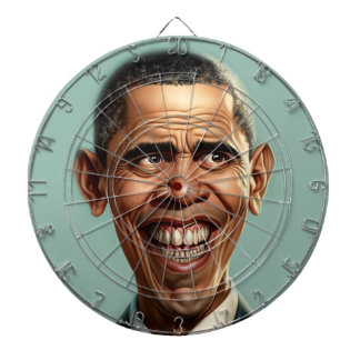 Barack Obama Dartboard Dartbord