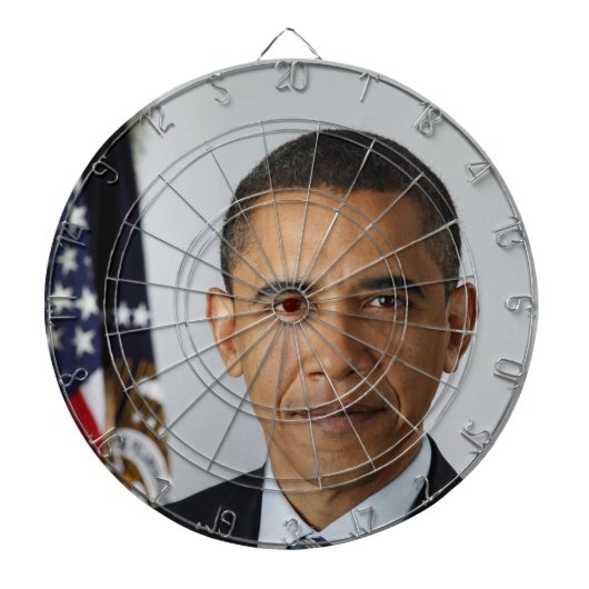 Barack Obama Dartbord (Voorkant)